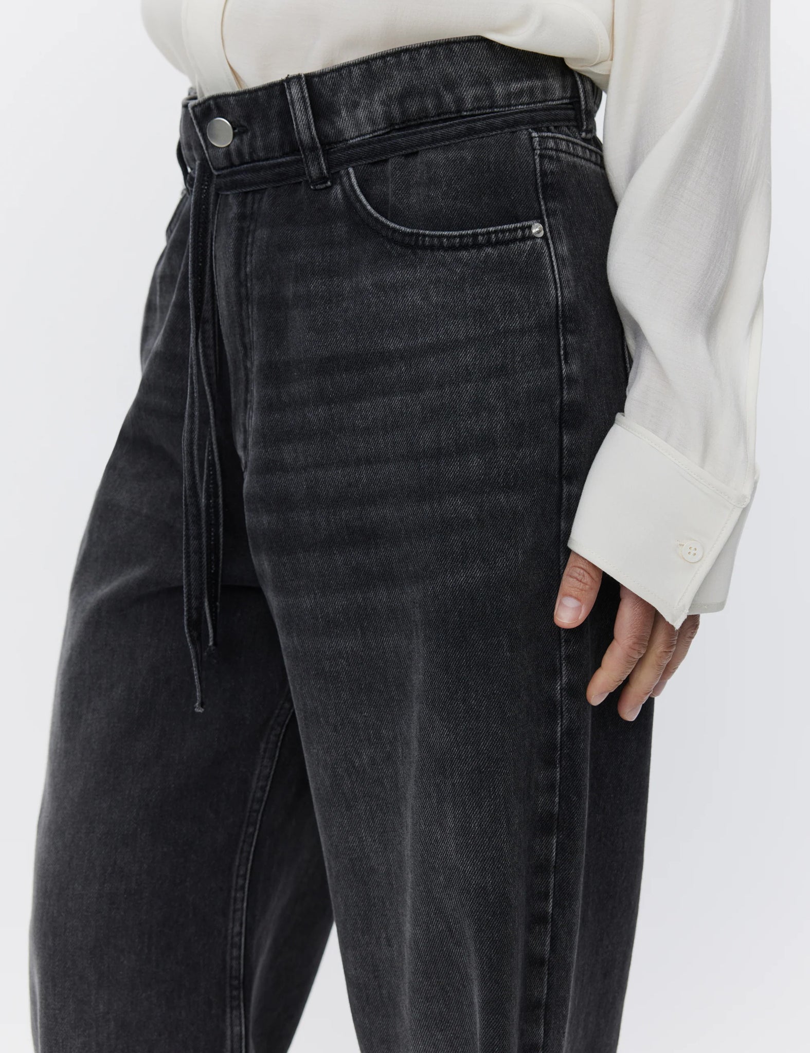 DAY ELIJAH RAW BLACK DENIM