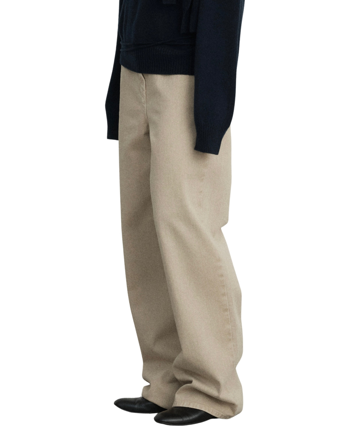 LE17SEPTEMBRE rigid straight denim pants