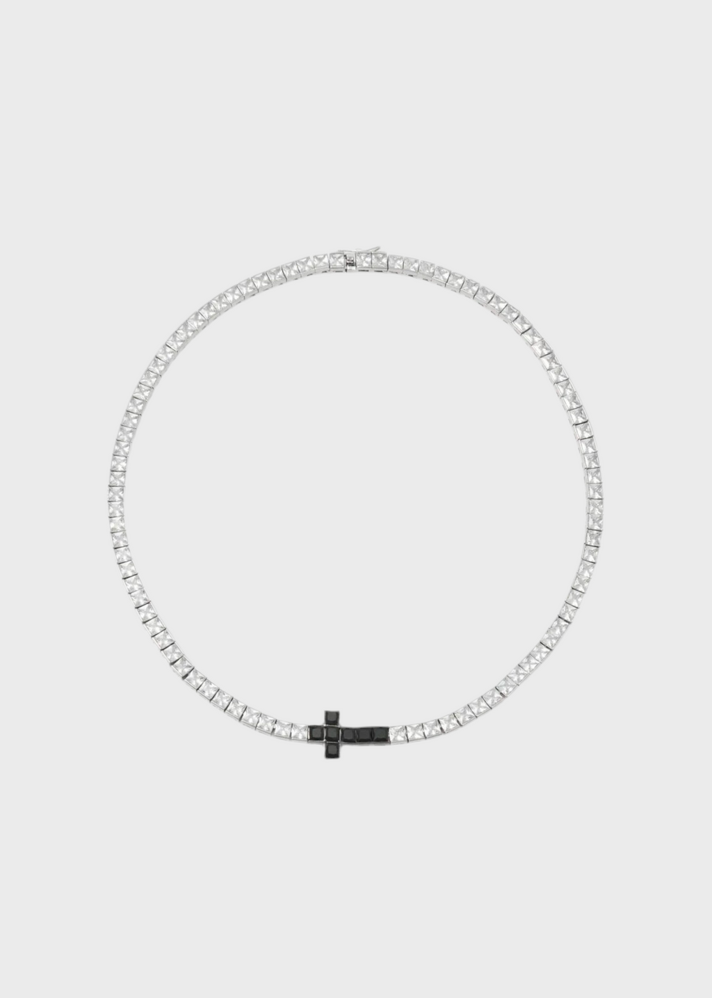 CROSS TENNIS NECKLACE
