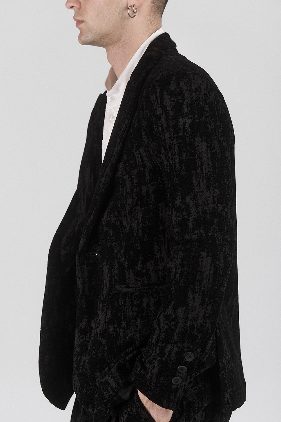 JACKET BLACK VELVET