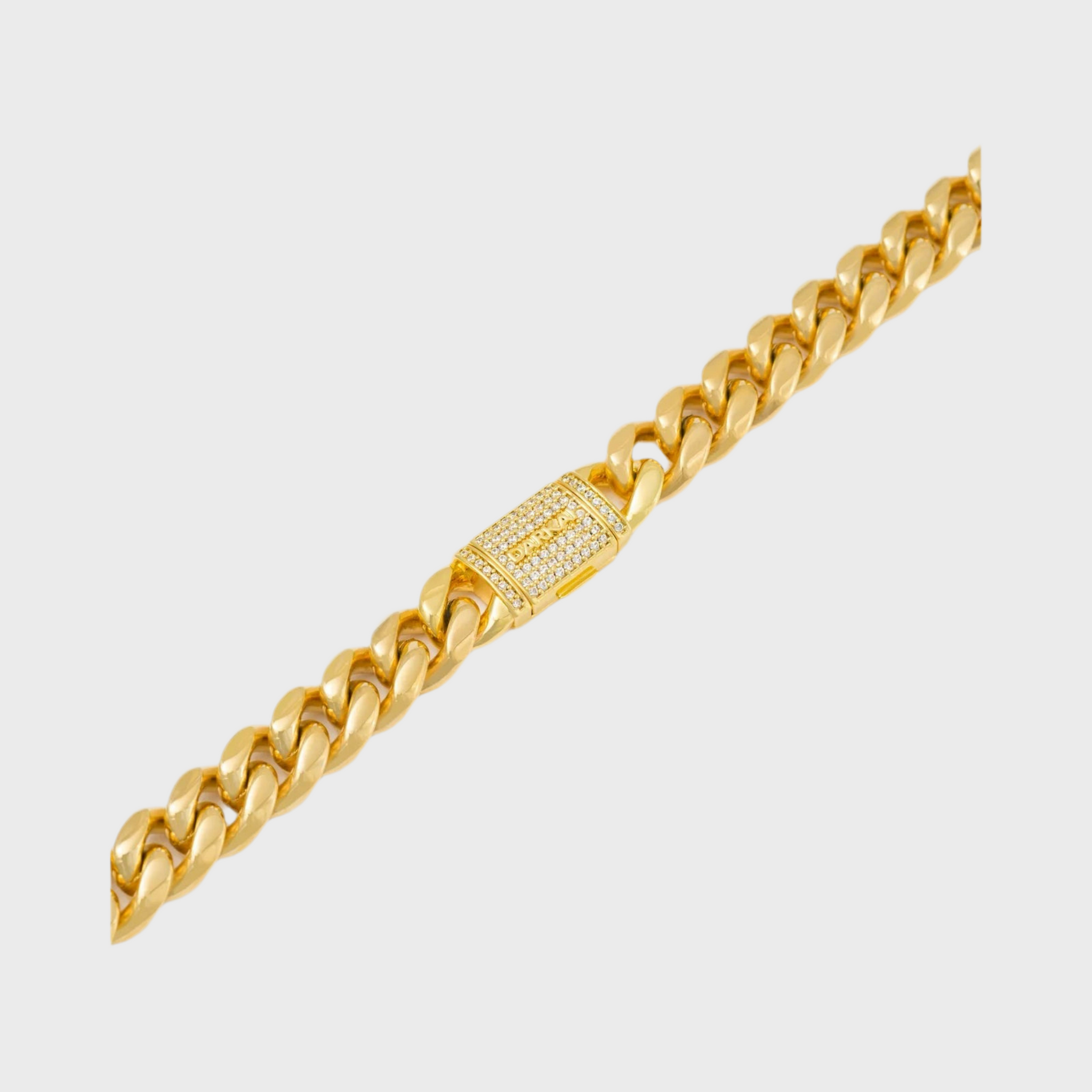 GOLD CUBAN NECKLACE