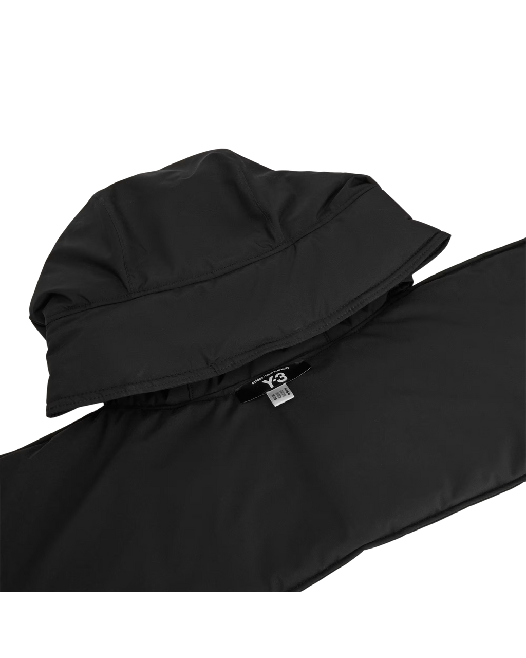 Y-3 hooded scarf