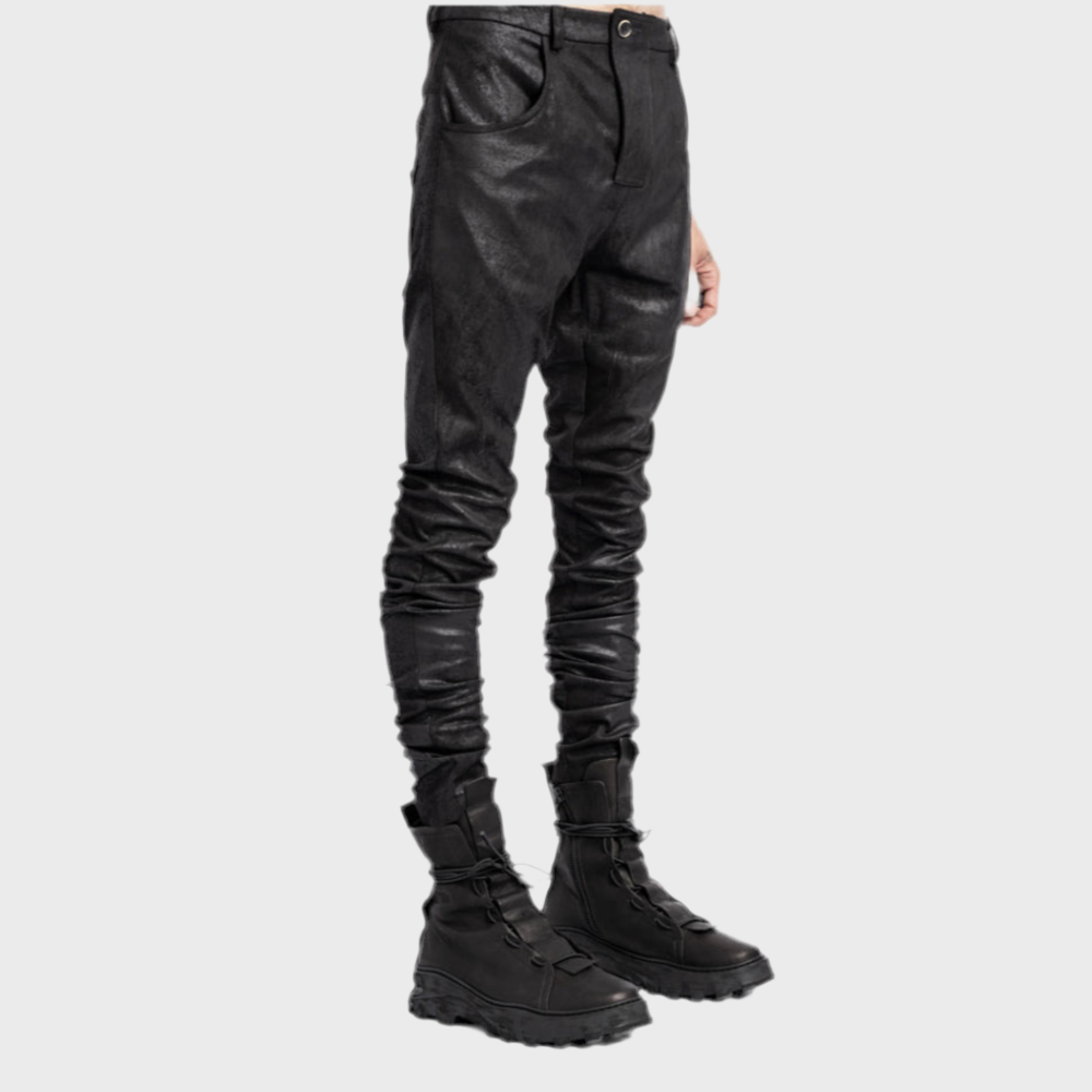 FAUX LEATHER PANTS