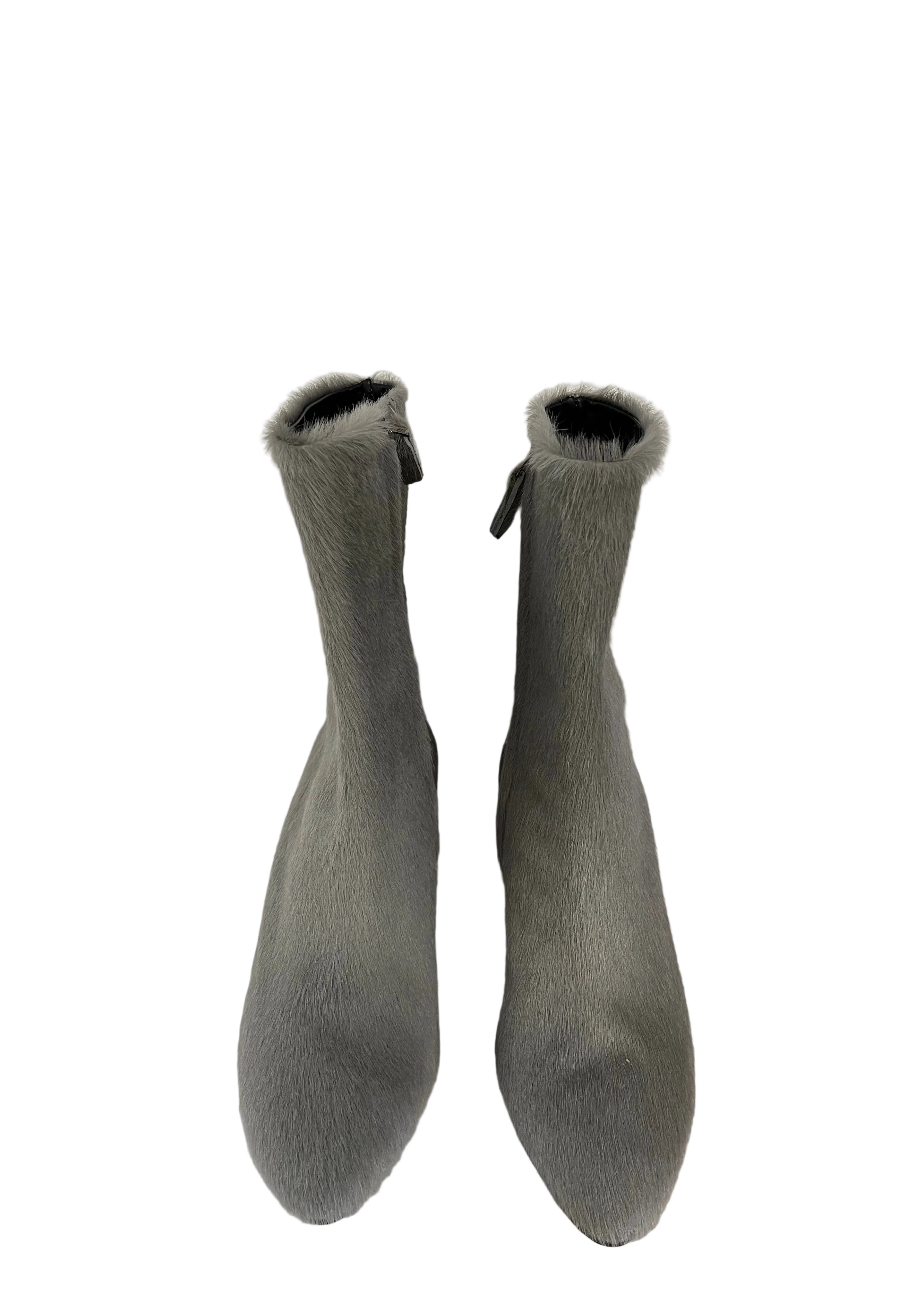 Boots Grey Cavallino