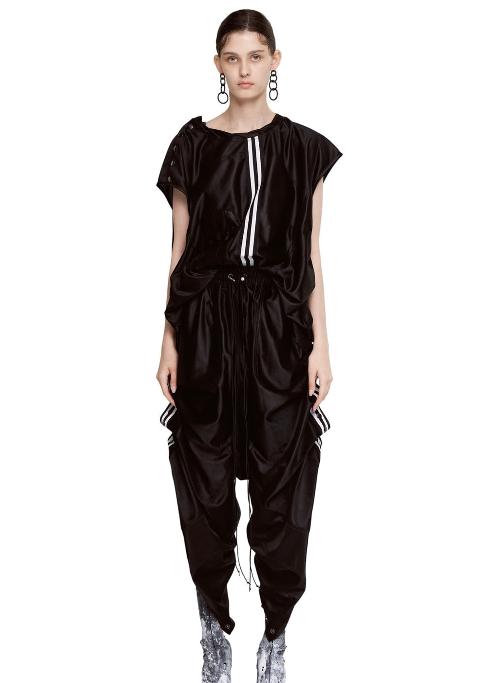 SIDE LINE SNAP TRACK PANTS