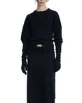 LE17SEPTEMBRE moro cashmere bell-sleeve knit cardigan