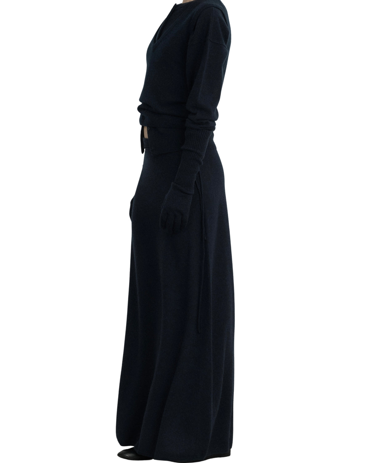 LE17SEPTEMBRE moro cashmere bell-sleeve knit cardigan