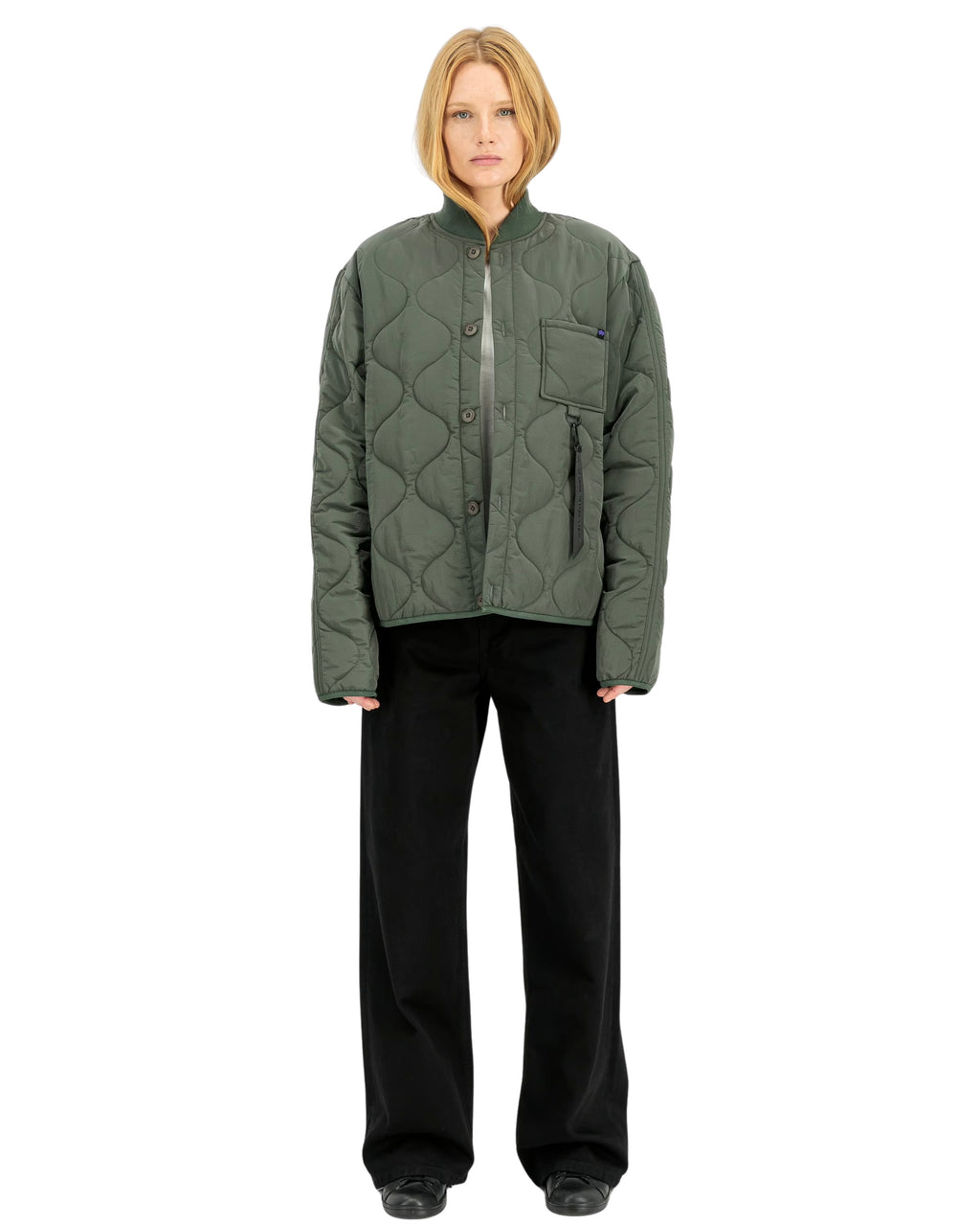 ALPHA INDUSTRIES cwu-9/p quilted jacket uv