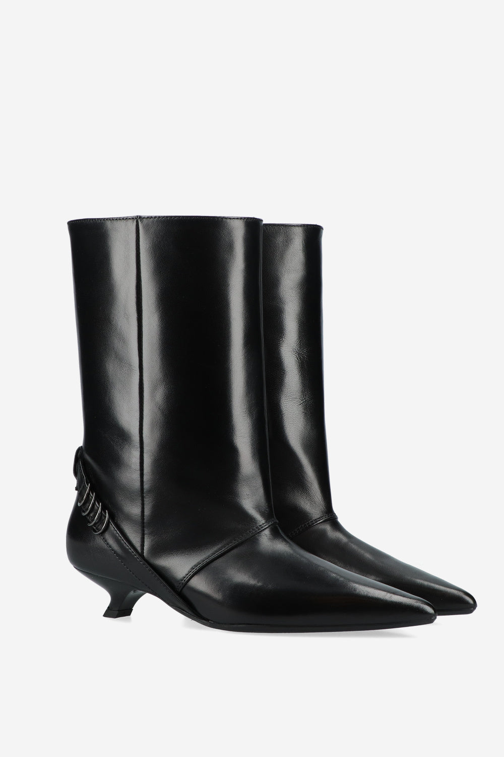 Message Boots Black
