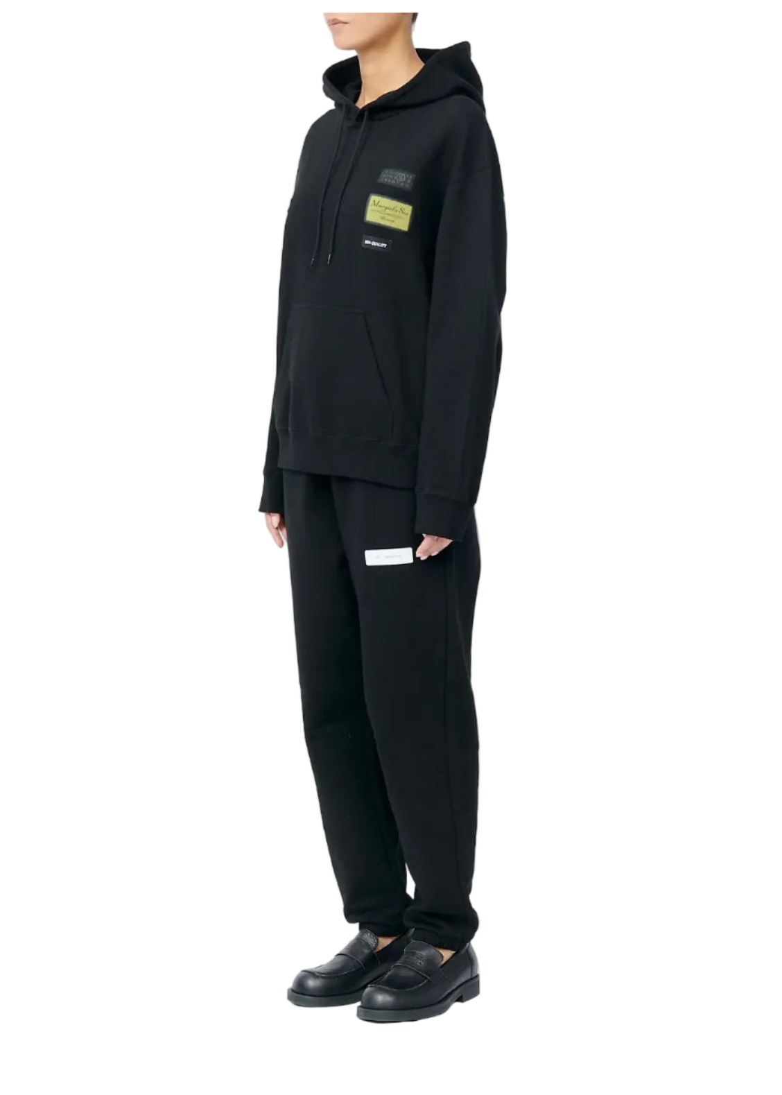 HOODIE WITH LABELS
