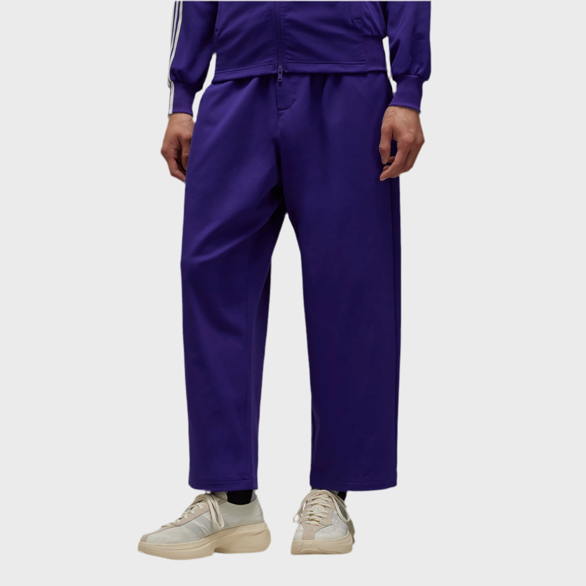 Y-3 3 STRIPE PANTS PURPLE