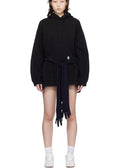HOODED DRESS WITH GLOVES