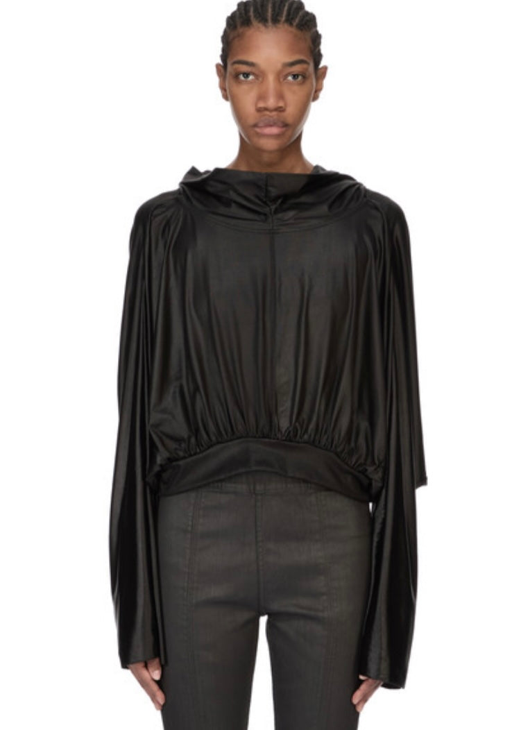 Cropped Hooded Top