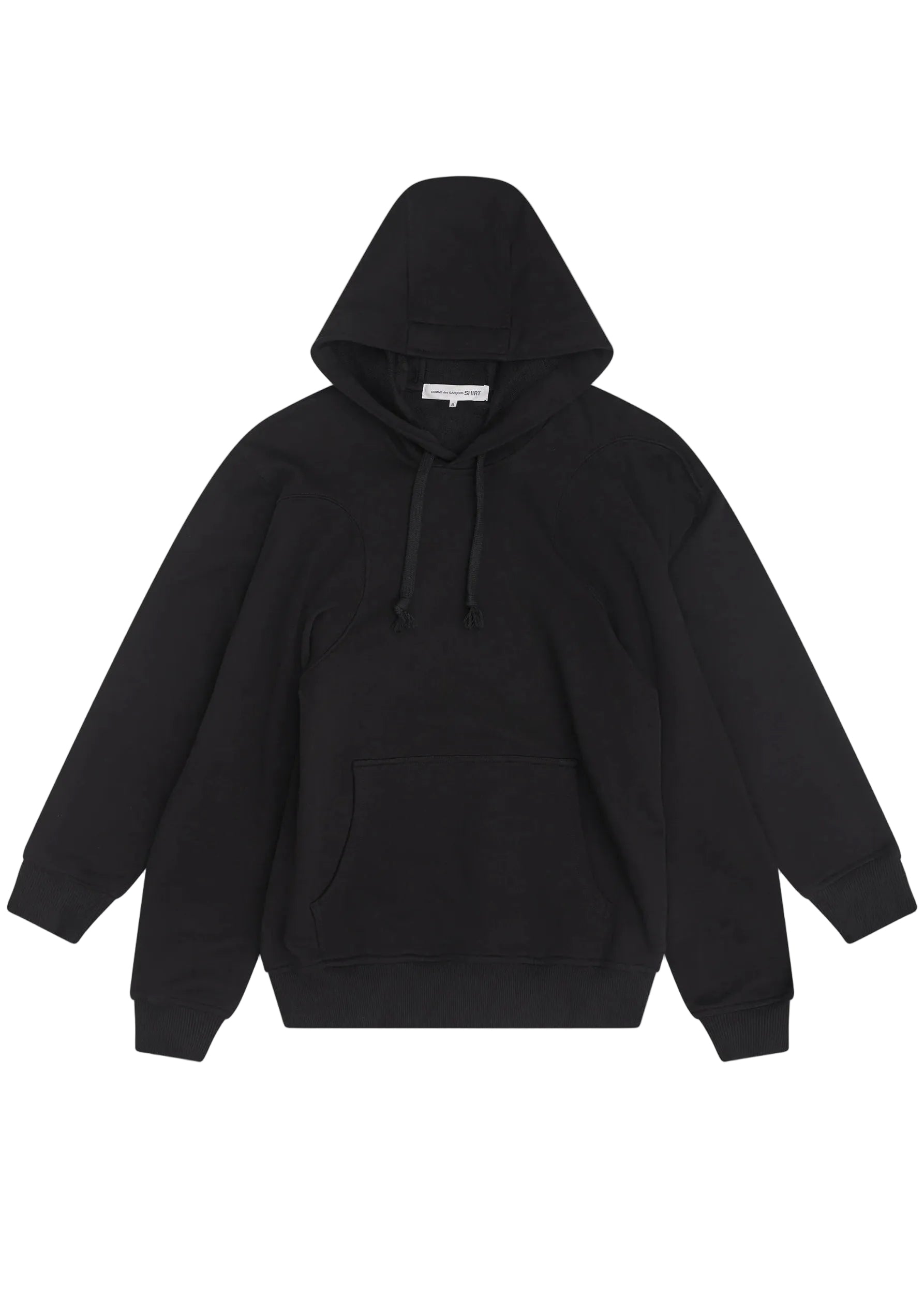 CDG SHIRT QUAD SLEEVED HOODED SWEATSHIRT