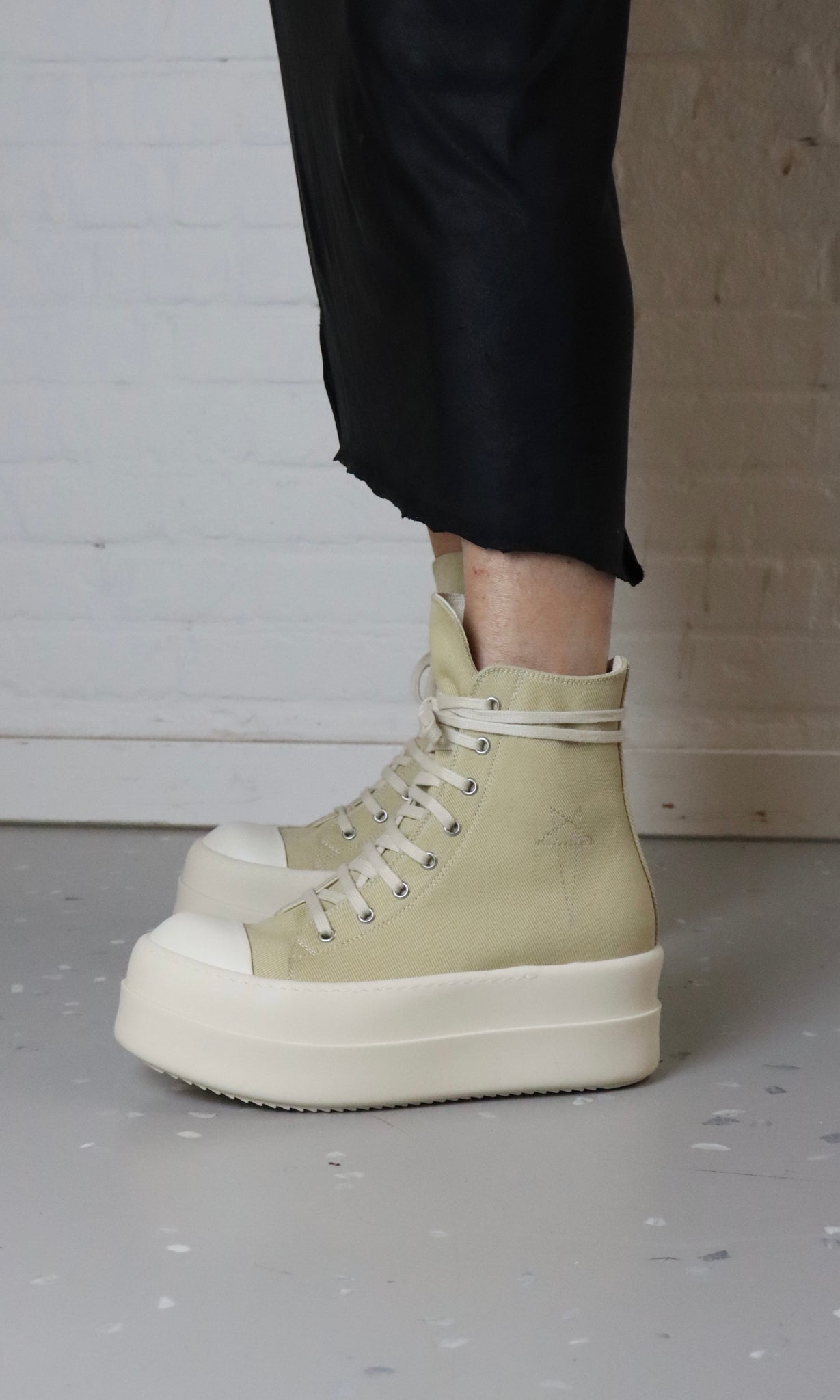 DOUBLE BUMPER SNEAKERS PARCHMENT