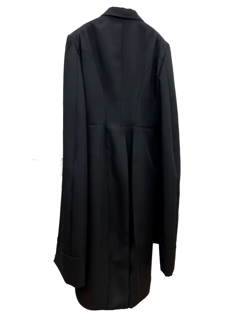 RAW EDGE ARM SLIT JACKET