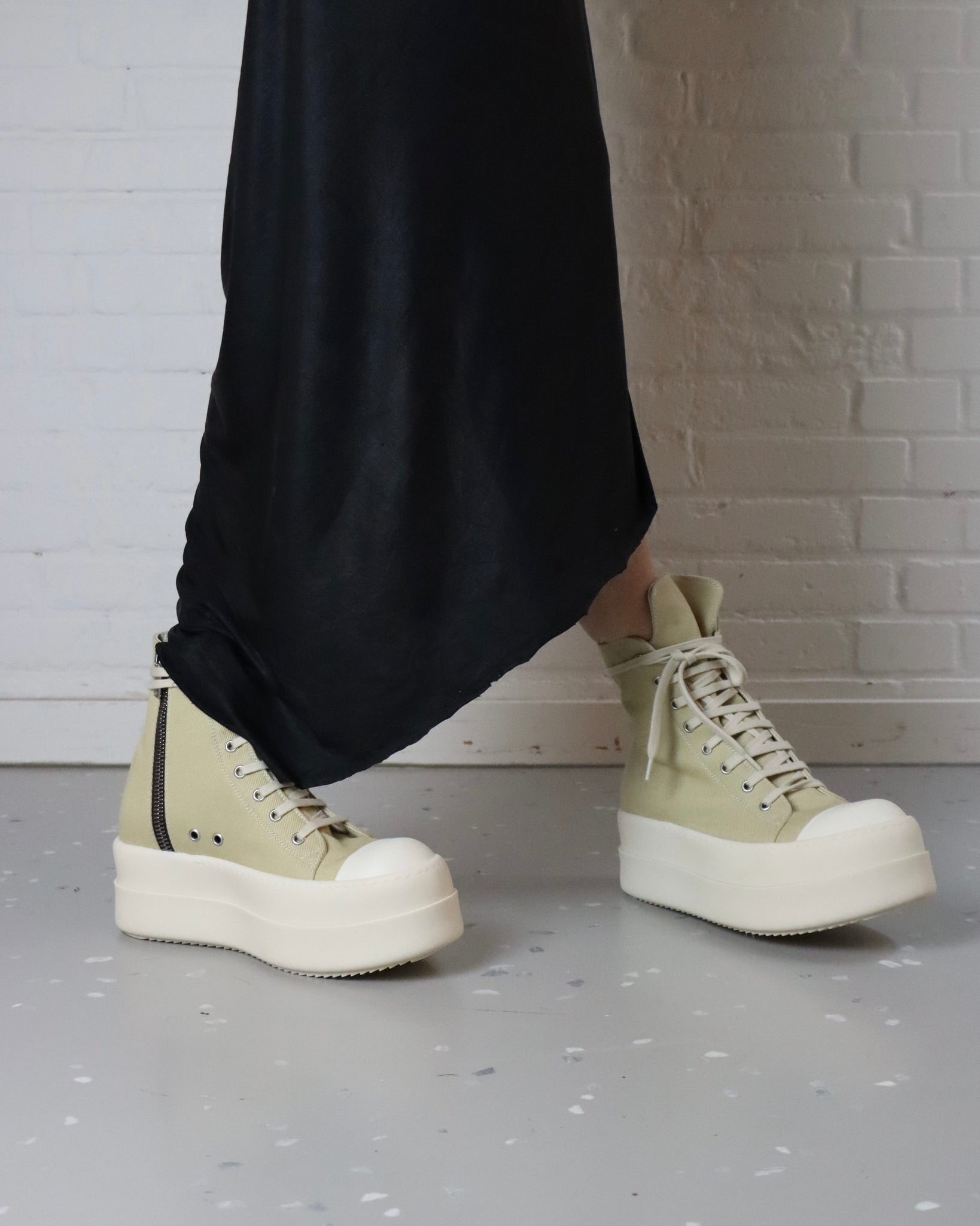 DOUBLE BUMPER SNEAKERS PARCHMENT