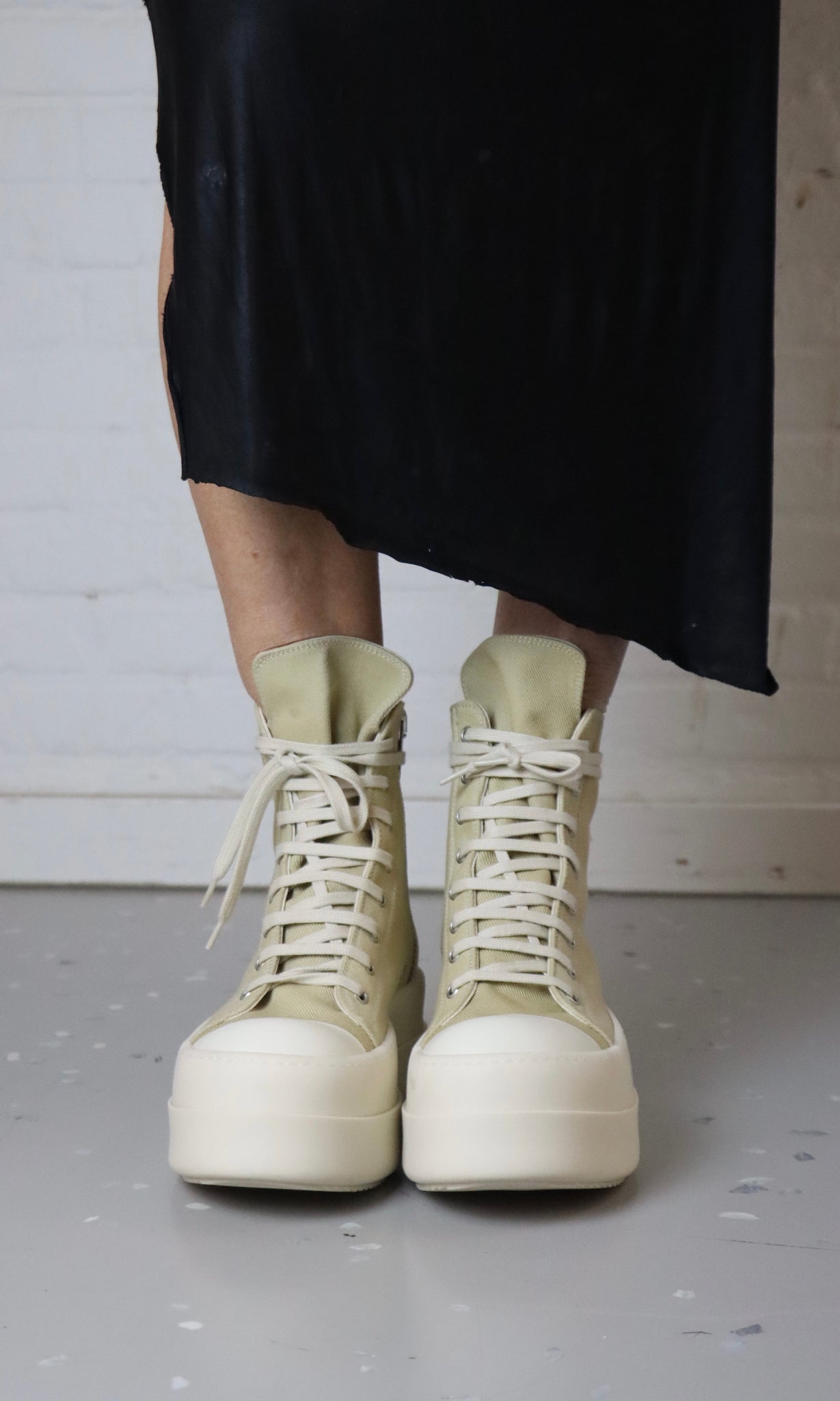 DOUBLE BUMPER SNEAKERS PARCHMENT
