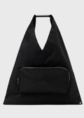 BLACK MEDIUM CARGO CLASSIC TRIANGLE TOTE