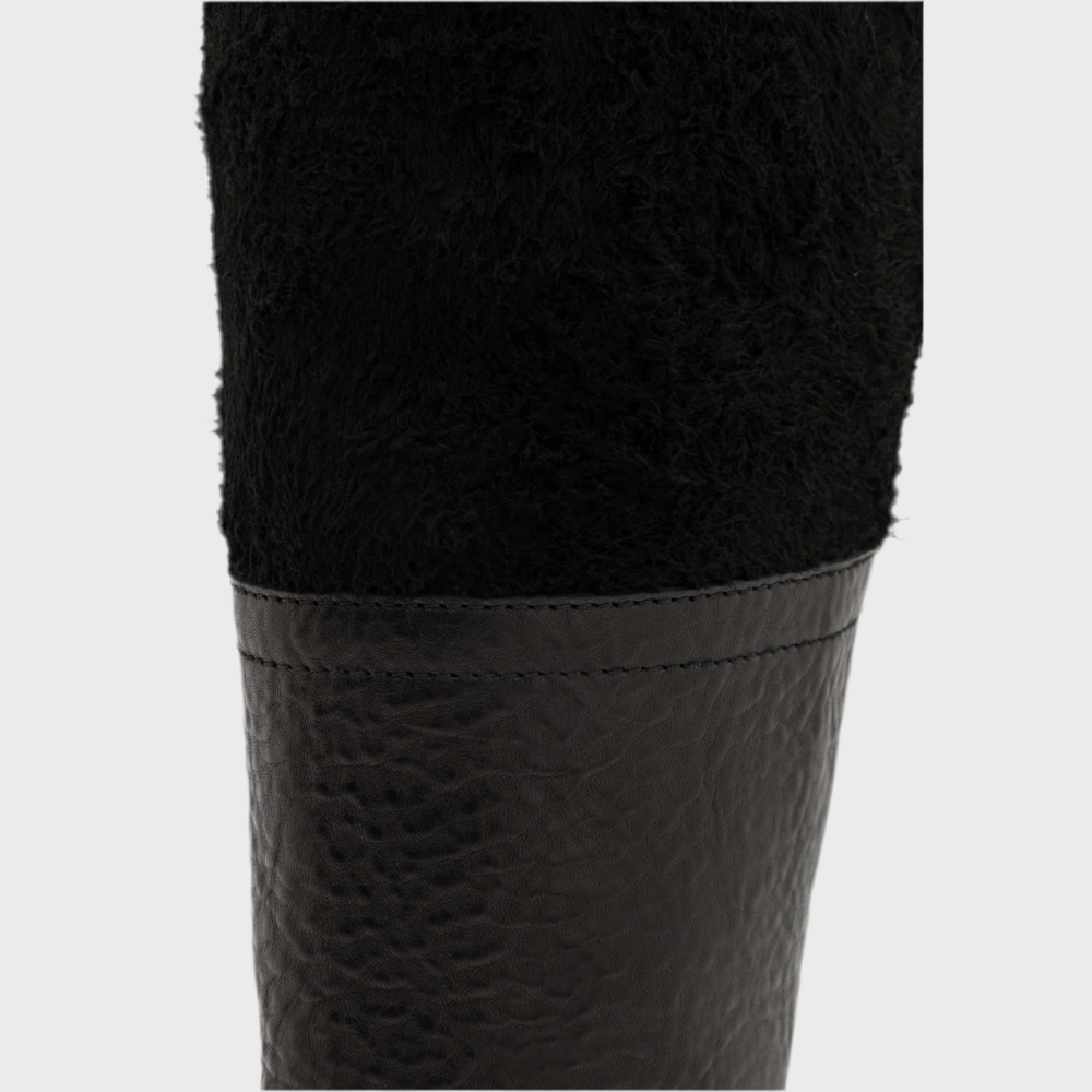 OVER-THE-KNEE LEATHER BOOTS