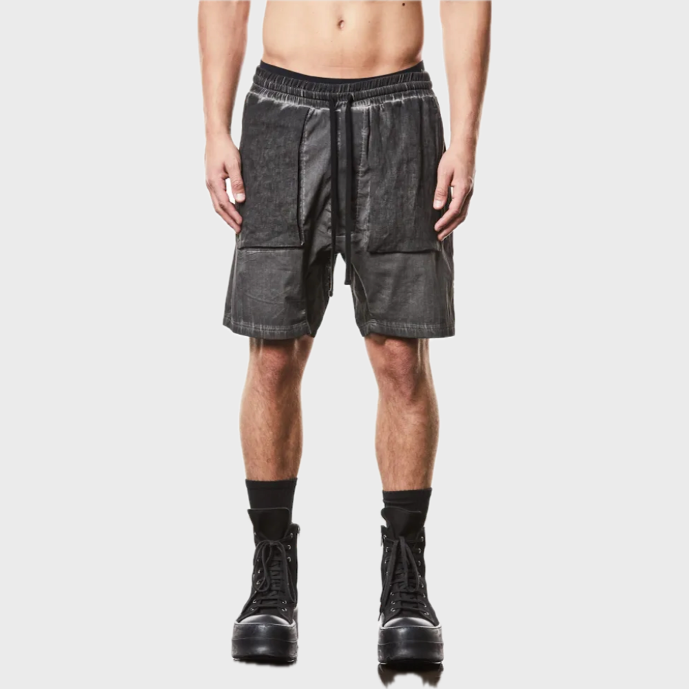 M ST 484 BLACK OIL SHORTS