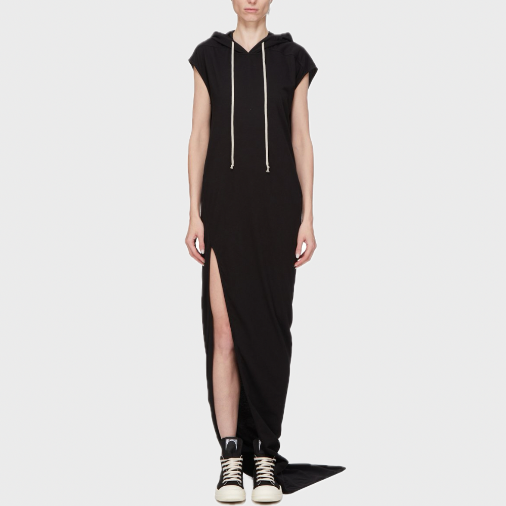 【正規店出品】RICK OWENS WOMEN RP02E4616 RIBVI AL DRESSBLACK RICK OWENS WOMEN AL DRESS BLACK FW25 | DOSHABURI Online Shop