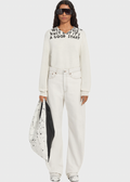 CONTRAST STITCH JEANS