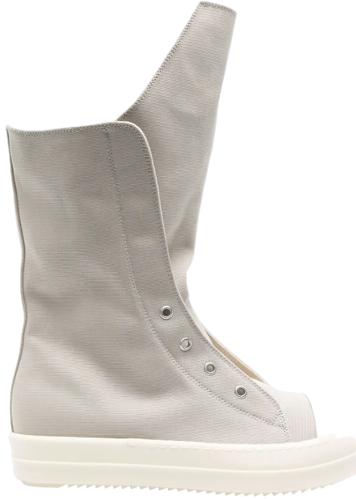 WOVEN BOOTS GREY