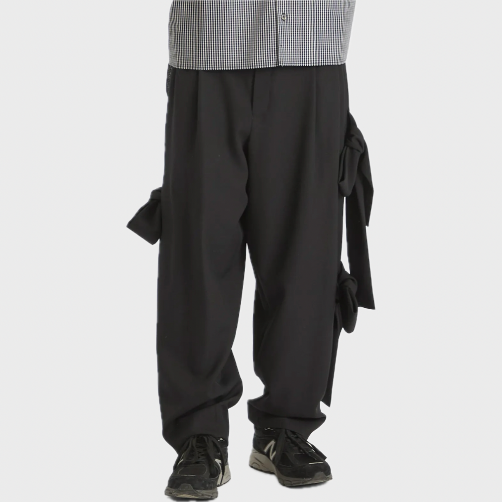 KNOT TROUSERS BLACK