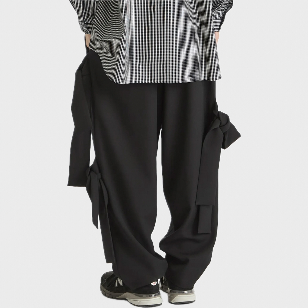 KNOT TROUSERS BLACK