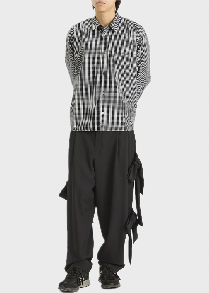 KNOT TROUSERS BLACK