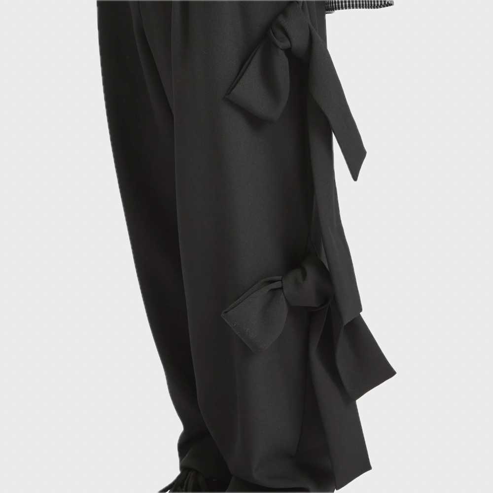 KNOT TROUSERS BLACK