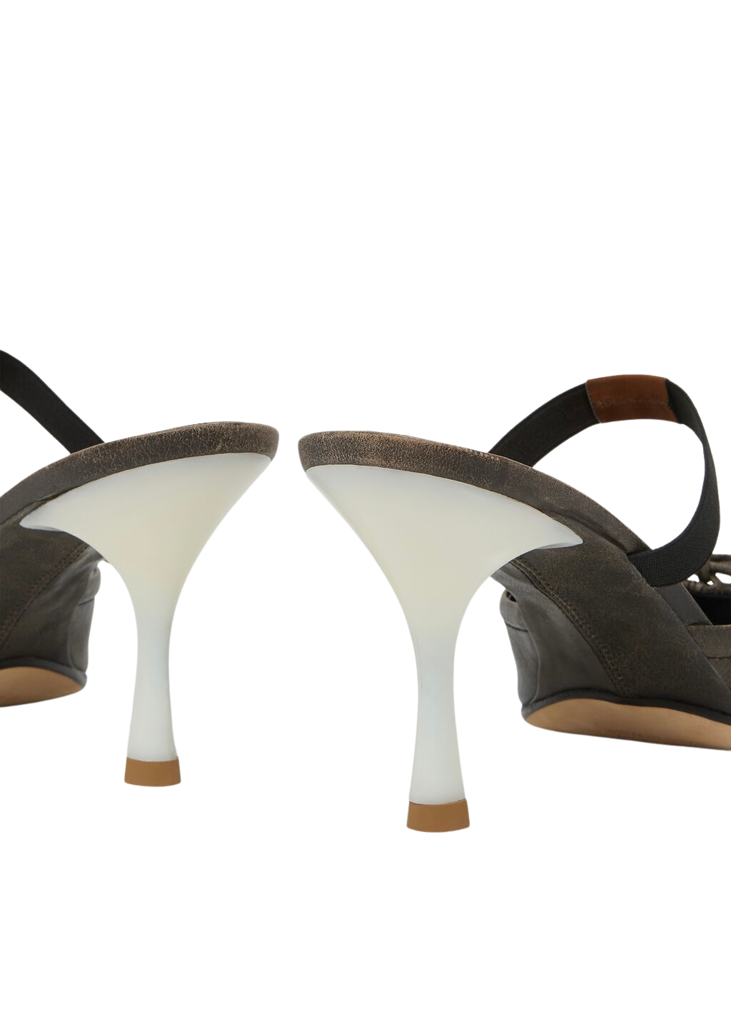 Ballerina mules brown S66WX0075