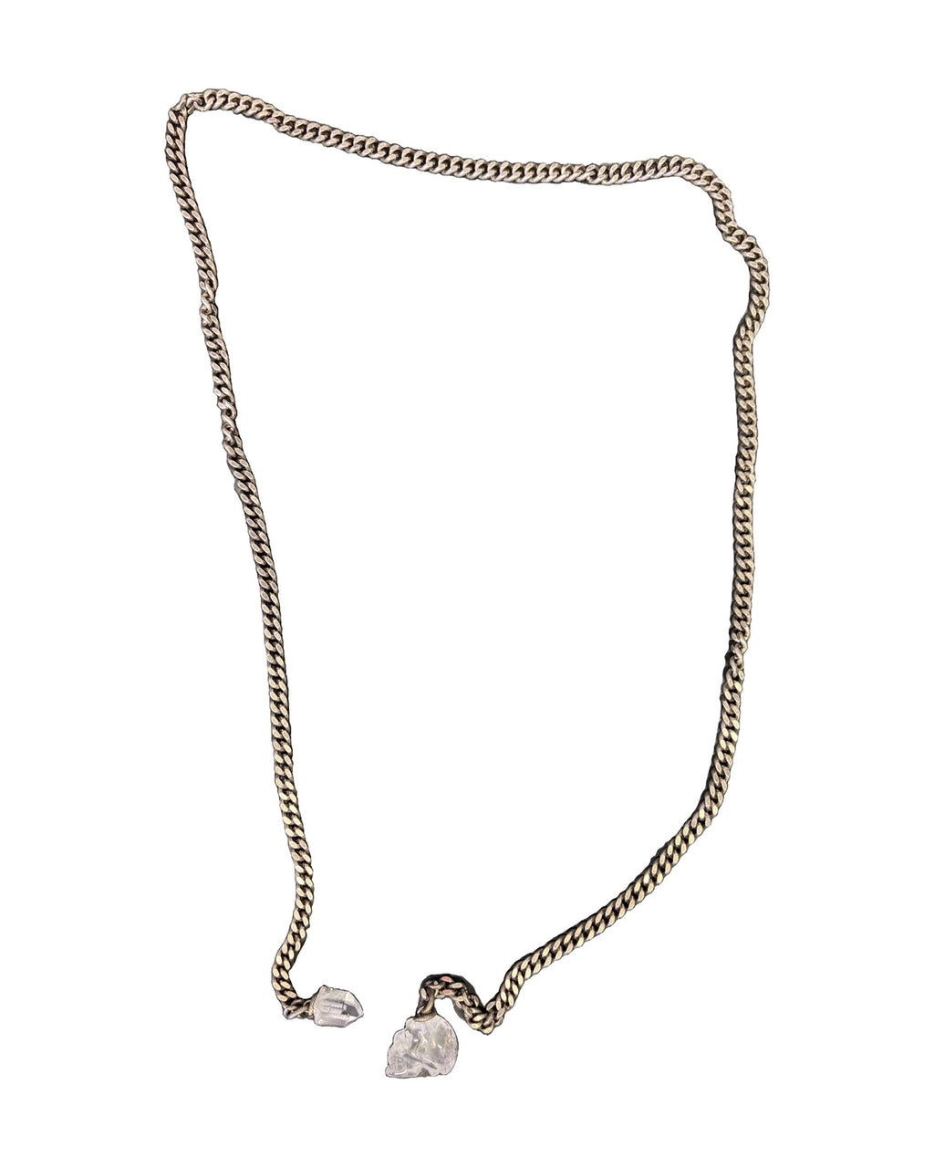 MYA LAMBRECHT crystal skull chain