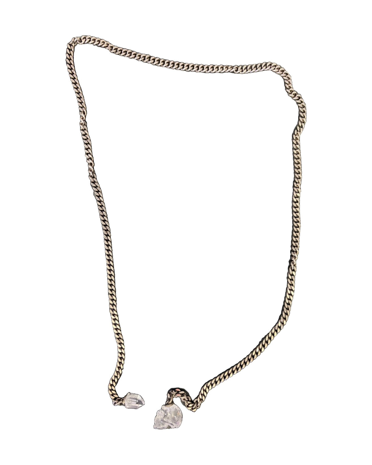 MYA LAMBRECHT crystal skull chain