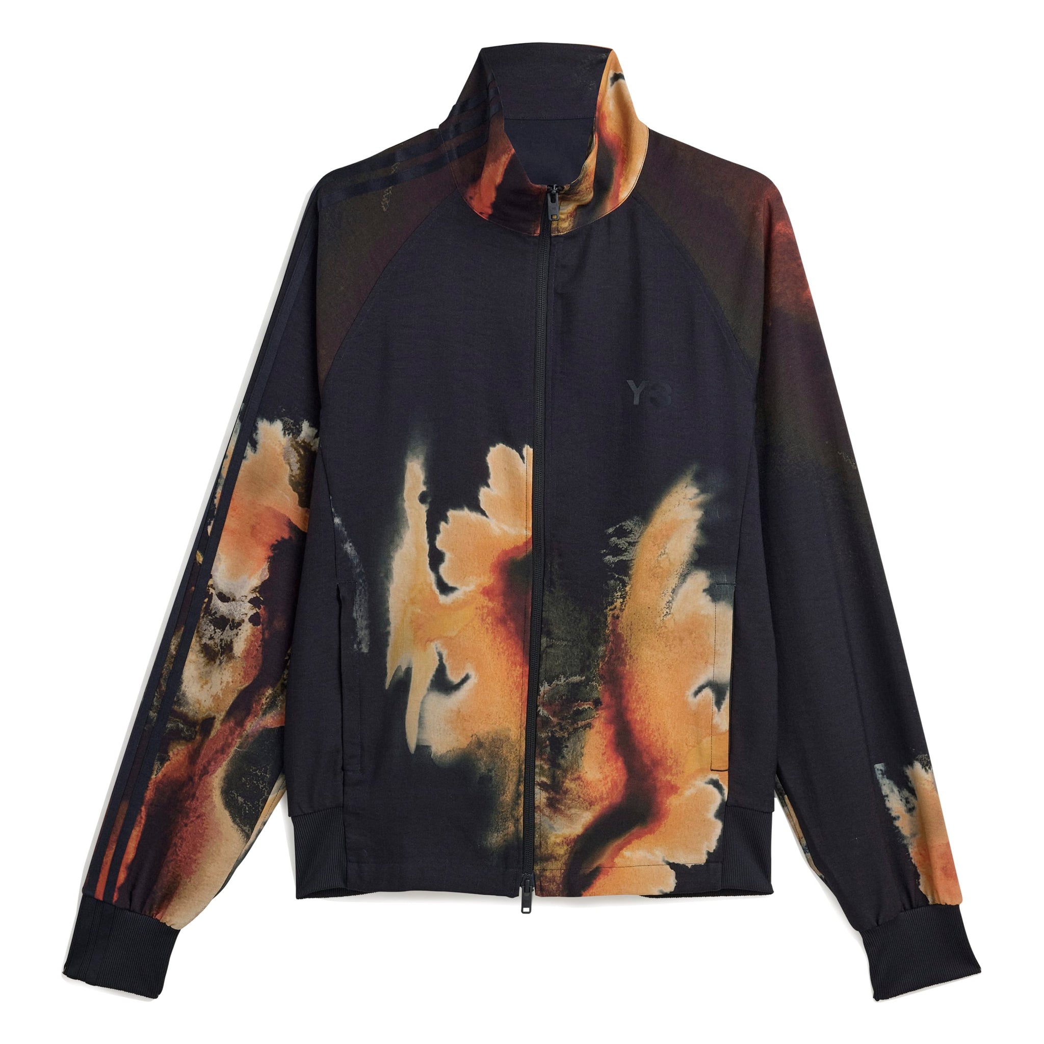 Y-3 AOP 3-STRIPE TRACK TOP