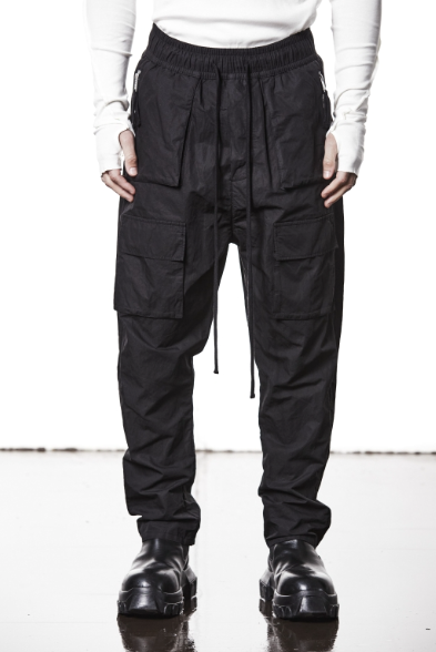 PANTS LONG WOVEN BLACK
