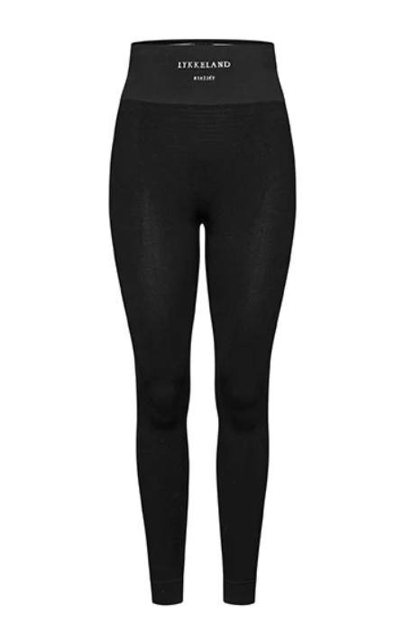 Shilo Scrunch Legging w/Logo - Black