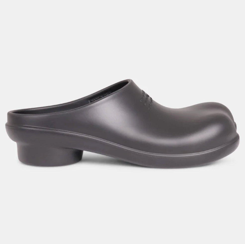 MM6 MAISON MARGIELA ANATOMIC TABI CLOG RUBBER SLIPPERS