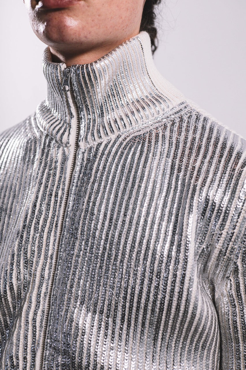 CHROME PAINTED SWEATER