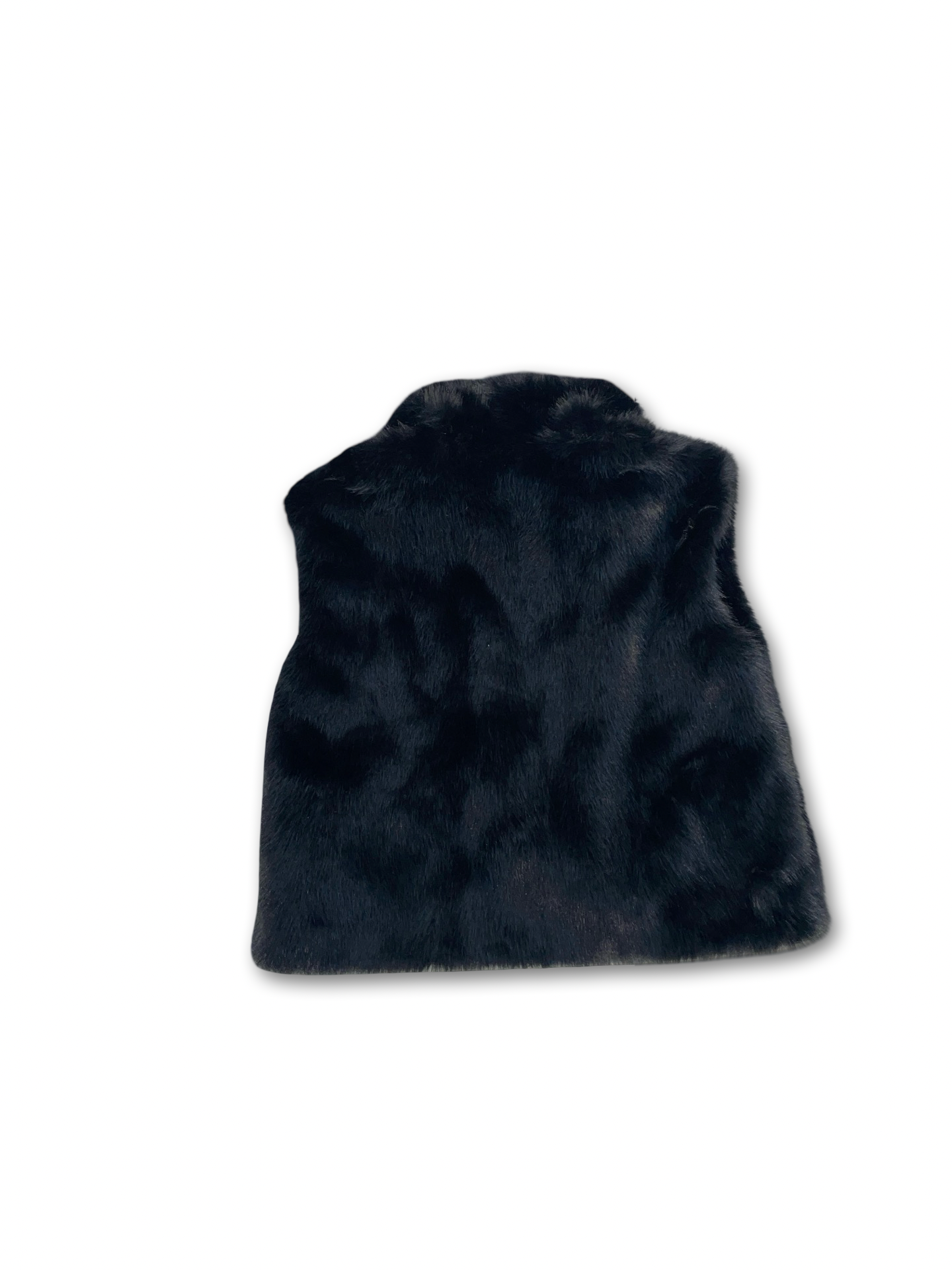 COAT FAKE FUR BLACK